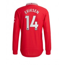 Manchester United Christian Eriksen #14 Hemmatröja 2022-23 Långa ärmar